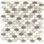 0.62" x 1.25" Marble Penny round Mosaic Wall & Floor Tile
