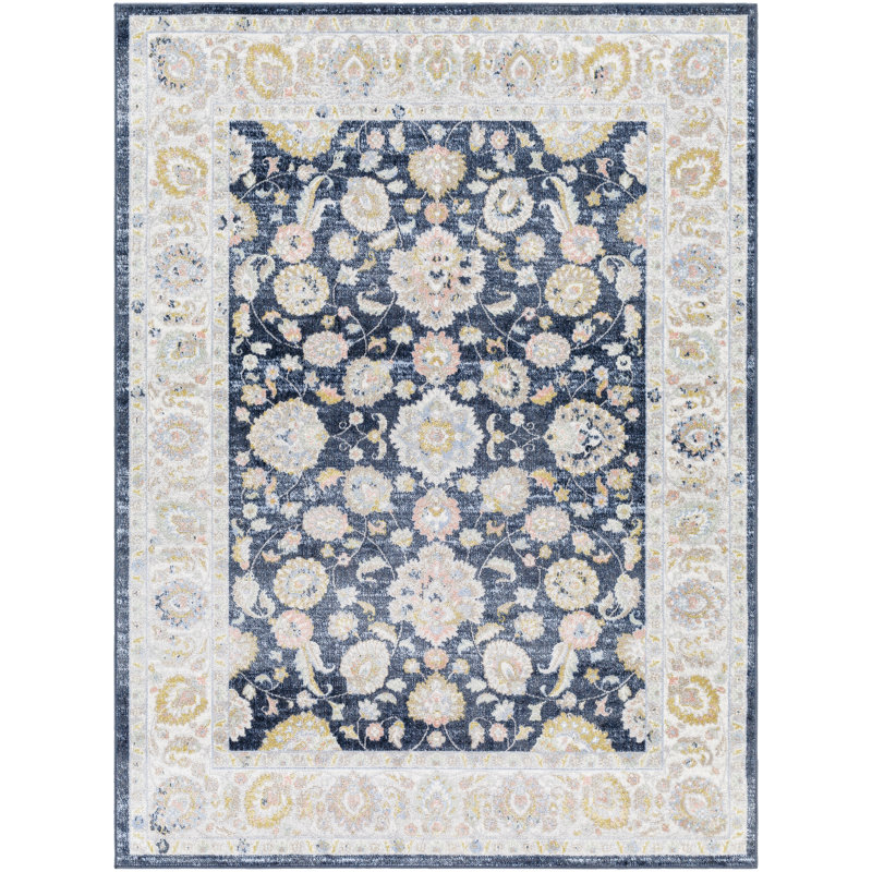 Kistler Washable Oriental Indoor Rug, Runner 2'7" x 7'3"