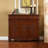 Walnut Solid + Manufactured Wood Shoe Storage Bench