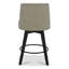 Tabouret de bar et de comptoir pivotant avec cadre en bois massif Malakeh-1407947708-1393578897-1364220413