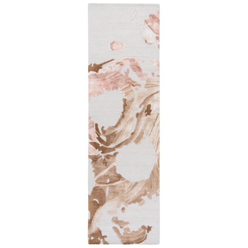 Fifth Avenue 507 Hand Tufted Performance Abstract Rug, Runner 2'3" x 8'