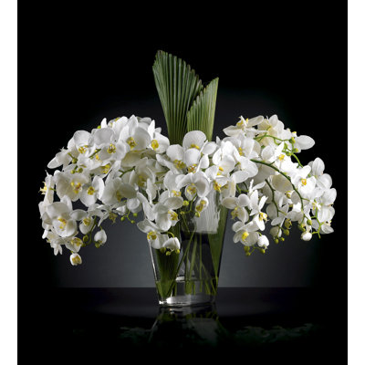 Kunstblume Orchidee in Vase