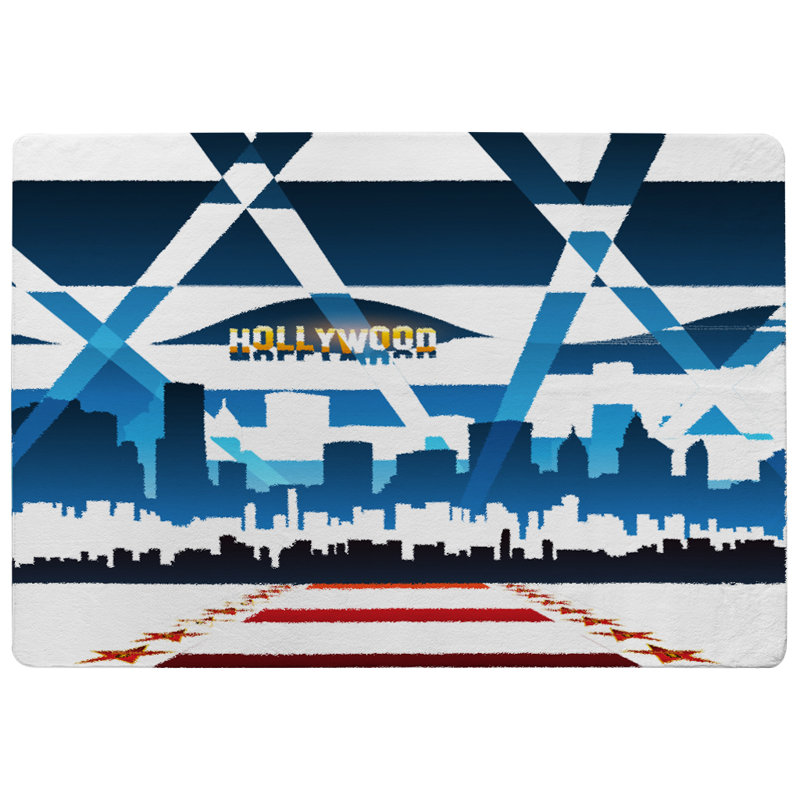 Oubre Shag Area Rug, Rectangle 140 x 200cm