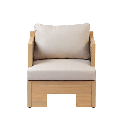 Fauteuil club d'extérieur Paxton