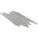 Dominion Thin Strip 11.81 in x 23.62 in Matte Limestone Look Porcelain Floor and Wall Mosaic Tile