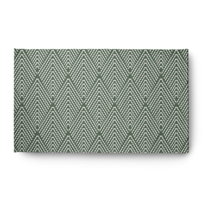 Chenille Geometric Indoor Rug