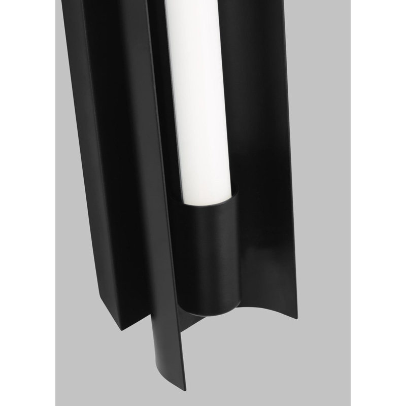 Carson 1 - Light LED Bath Bar, Midnight Black