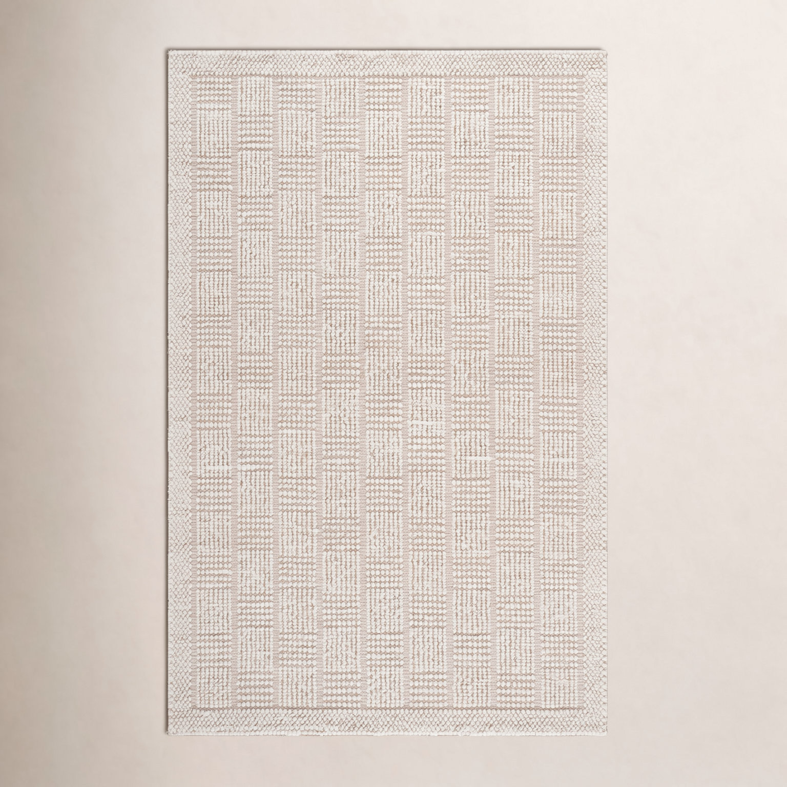 Hand-Woven Wool Rug, Rectangle 8' x 10'