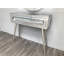 Rogue 90cm Glass Top Console Table