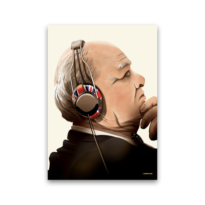 Churchill Headphones - Print
