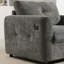Fauteuil en chenille avec assise large-783312103