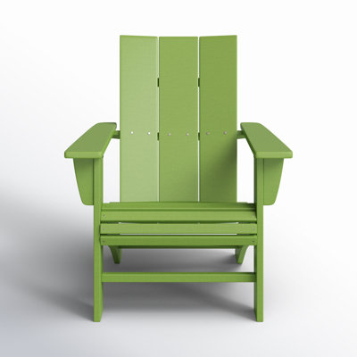 POLYWOOD Modern Curveback Adirondack Chair