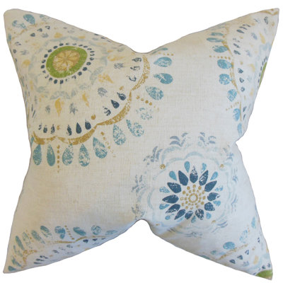 Coussin décoratif en coton géométrique hali