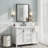 Aevar Tempered Glass and Aluminum Alloy Framed French Cleat Mounted Wall Mirror with 5-Year Warranty-384154464-397524569