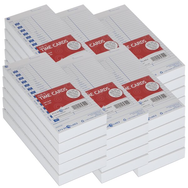 Pyramid 1,000 Count Time Cards | Wayfair