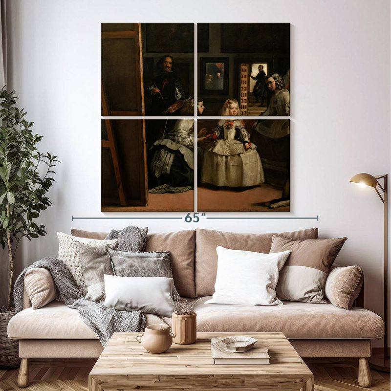 Leisha Las Meninas, H 50 po x l 50 po