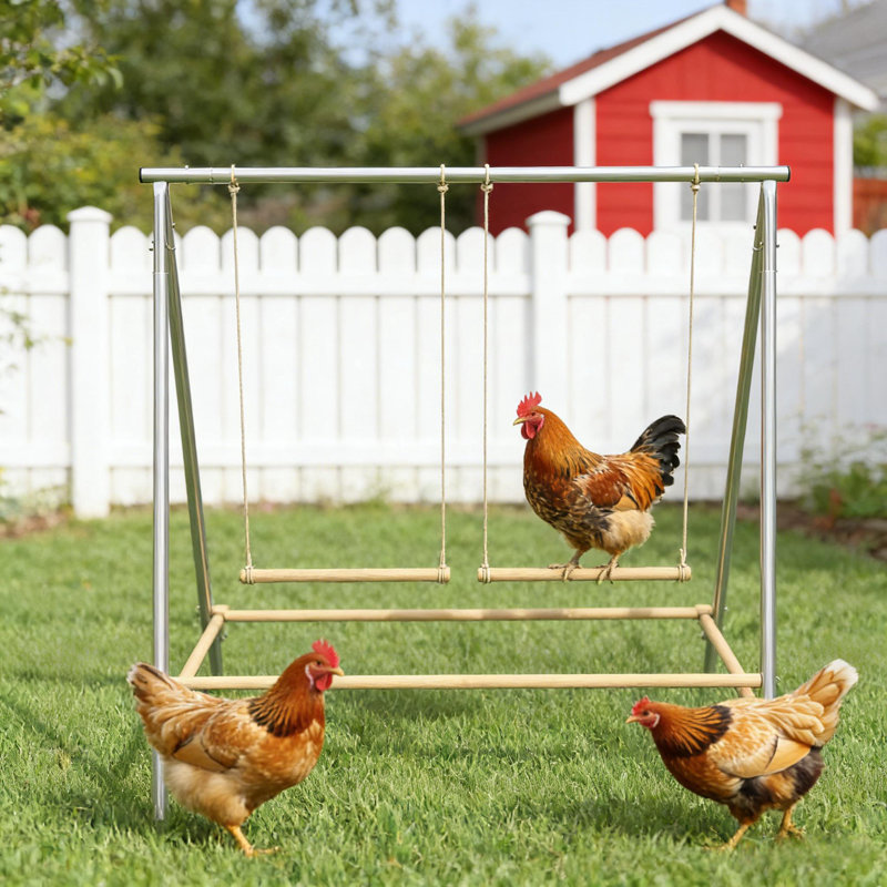 Perchoir à poulet pour accessoires de poulailler, perchoirs en bois pour poulets