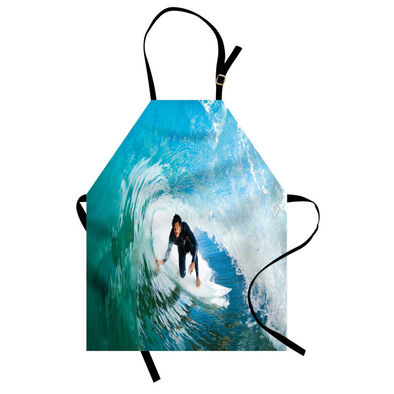 No Pattern Bib Apron