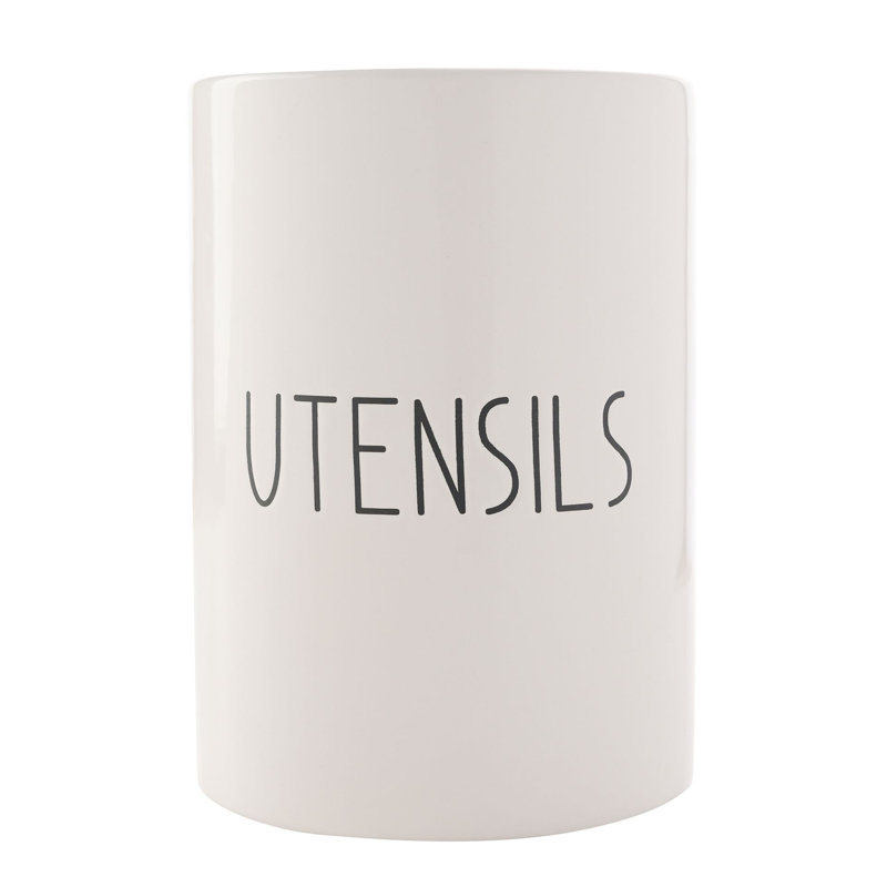 Ceramic Round Utensil Storage Set
