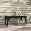 Banc de jardin à lattes en bois pour deux Outsunny