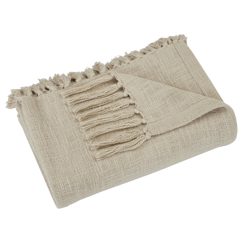 Chalamet Throw Blanket, Beige