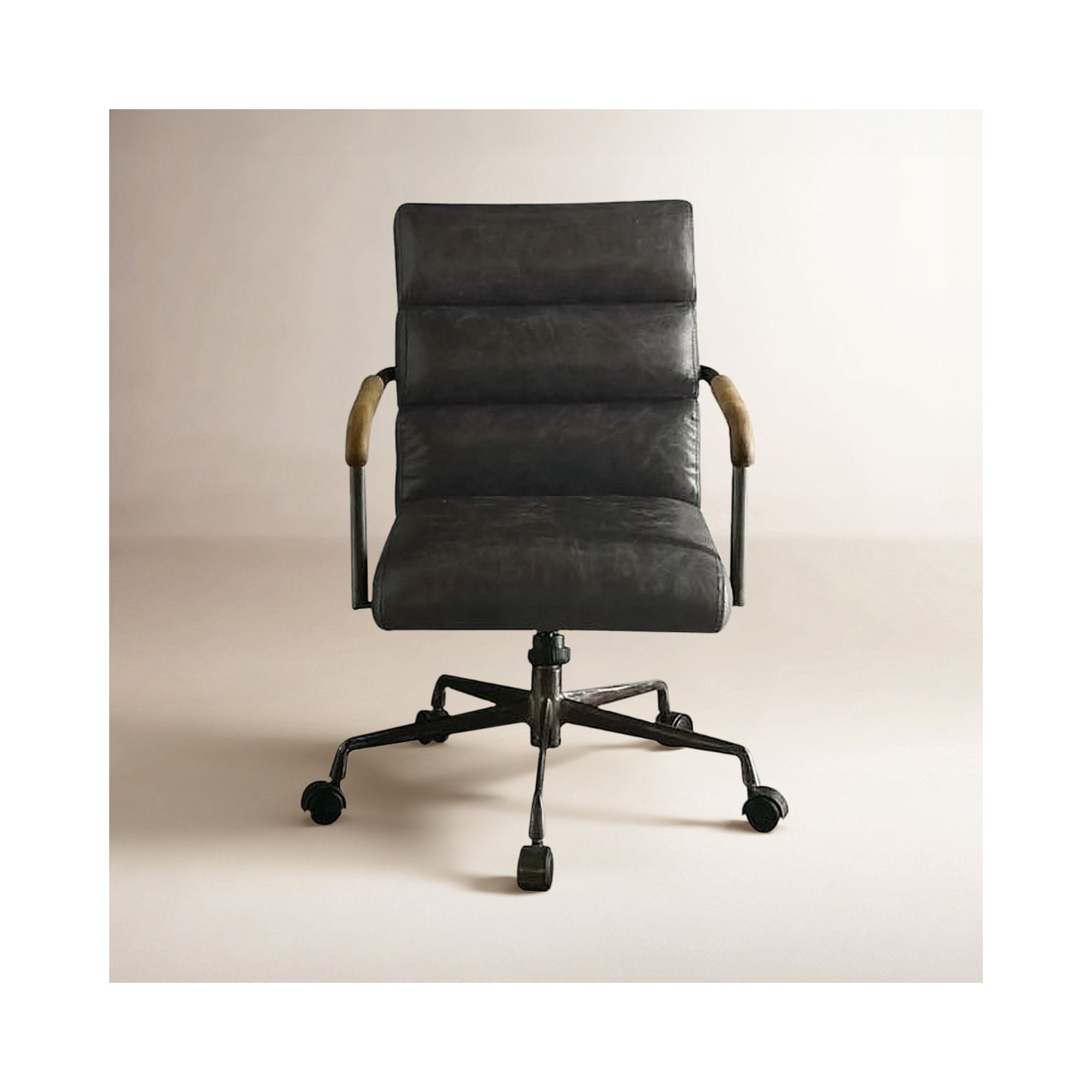 Springtown Swivel Office Chair, Slate