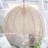 Noel 1-Light Rattan Pendant - White