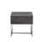 Iban Gray Finish End Table