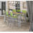 Travira 7-Piece Bar Table and Sling Bar Chair Rectangular Dining Set - 72"x30"-651933827-598312771