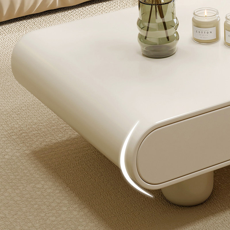 Cream style simple creative coffee table