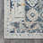 Caspar Diamond Vintage Medallion Indigo Blue/Ivory Rug-1176923979