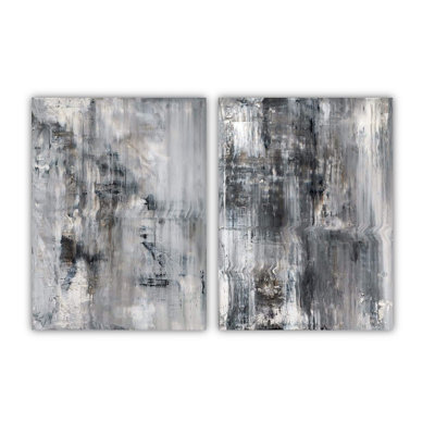 Abstract Acrylic Painting Print Canvas