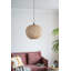 Lustre rond tissé - 22 po x 14 po