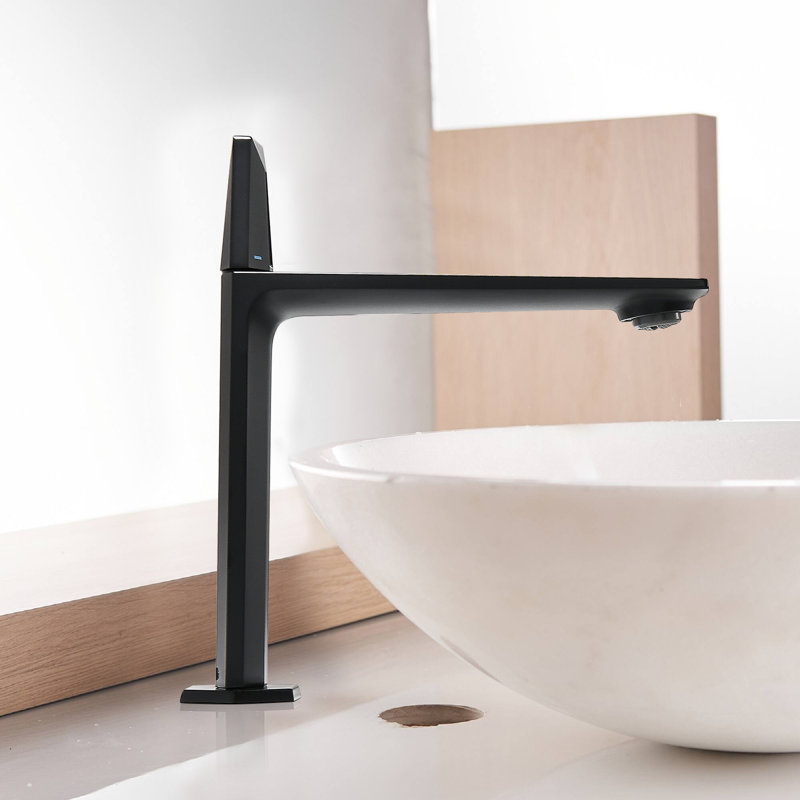Vessel Sink Faucet Single-handle Bathroom Faucet, Matte Black