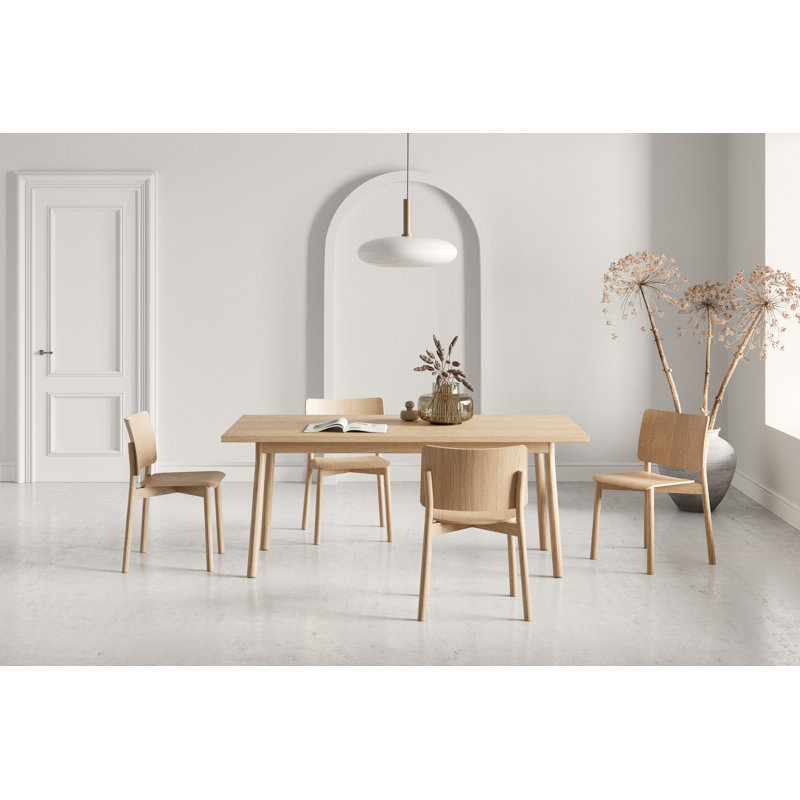 Table de salle à manger 35,5 "Datavius, Naturel