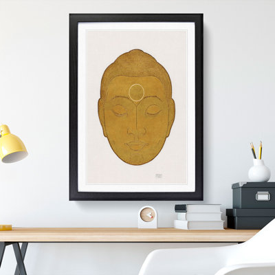 Head of Buddha Vol.1 by Reijer Stolk - Framed Print