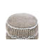 Genaro 44cm Wide Round Pouf Ottoman
