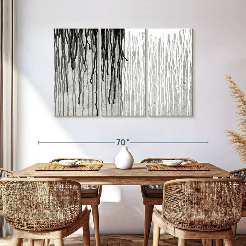 Avery BW Paint Drip, 36" H x 57" W