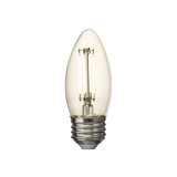 Visual Comfort & Co. LED Torpedo shape 5W E-26 Medium base Clear Edison Style light bulb