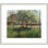 «The Enclosure at Eragny» par Camille Pissarro, impression giclée sur cadre