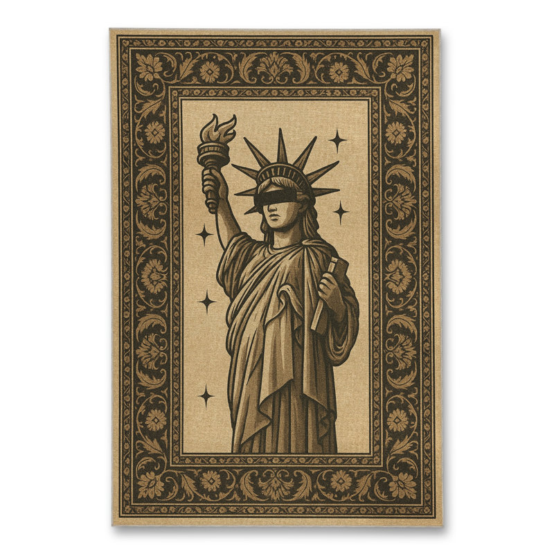 Tapis beige tissé Mosso, 6 pi 7 po x 9 pi 10 po