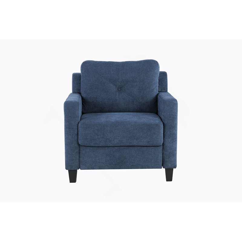 Chaise d'appoint moderne et confortable avec un design élégant et des coussins moelleux