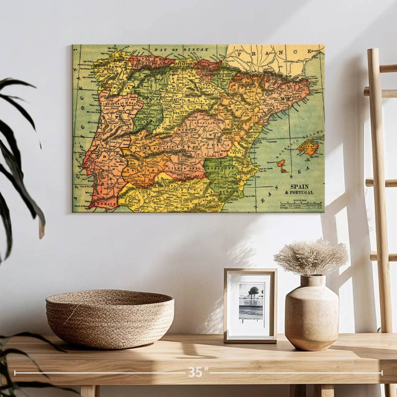 Espagne et Portugal Alwilda, H 16 po x l 24 po