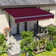 Dakota Fields 250cm W x 200cm D Fabric Cover Retractable Patio Awning
