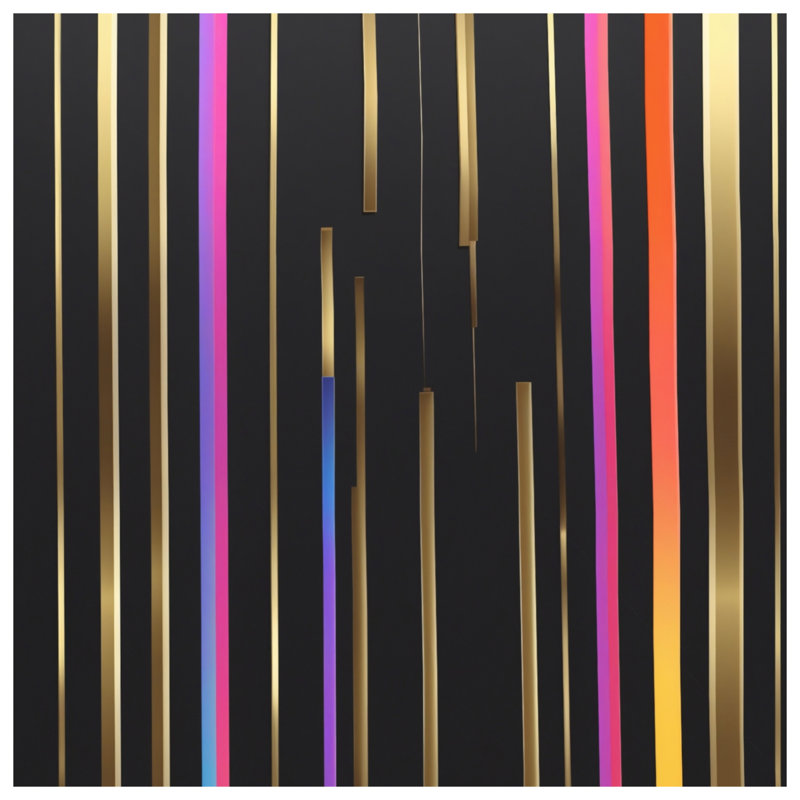 Coussins décoratifs dorés à rayures verticales, 20 x 20 pouces