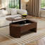 119 cm Oval Lift-Top Hidden Storage Coffee Table