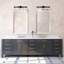 Saundria 4-Light Dimmable Matte Black Vanity light