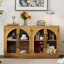 Grand buffet de rangement avec tablettes réglables