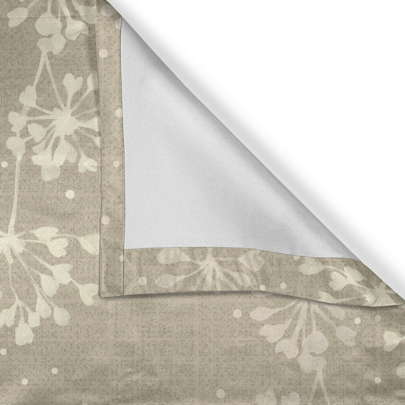 Semi Sheer Curtain Pair