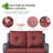 Lequentin Wicker 4 - Person Patio Conversation Set with Cushions-549949393